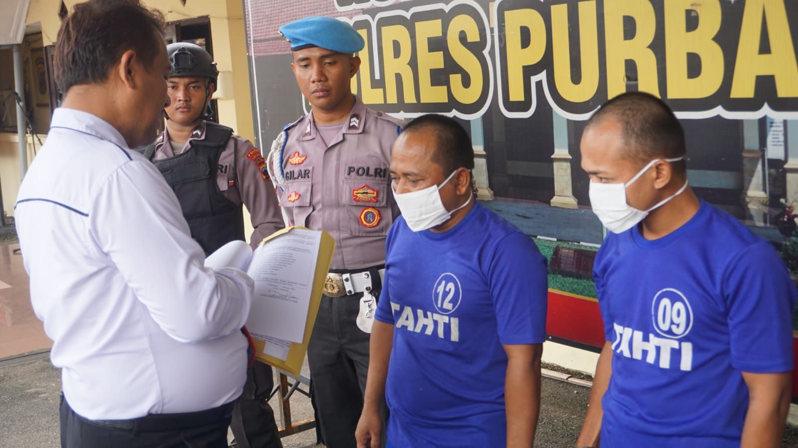 Satreskrim Polsres Purbalingga Berhasil Meringkus Dua Pelaku Curanmor