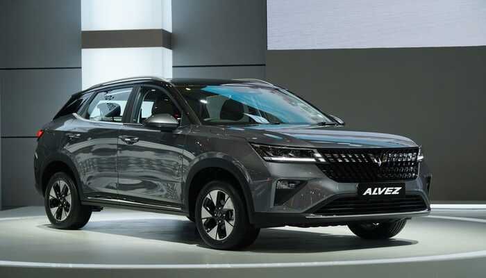 Wuling Alvez yang memiliki desain futuristik