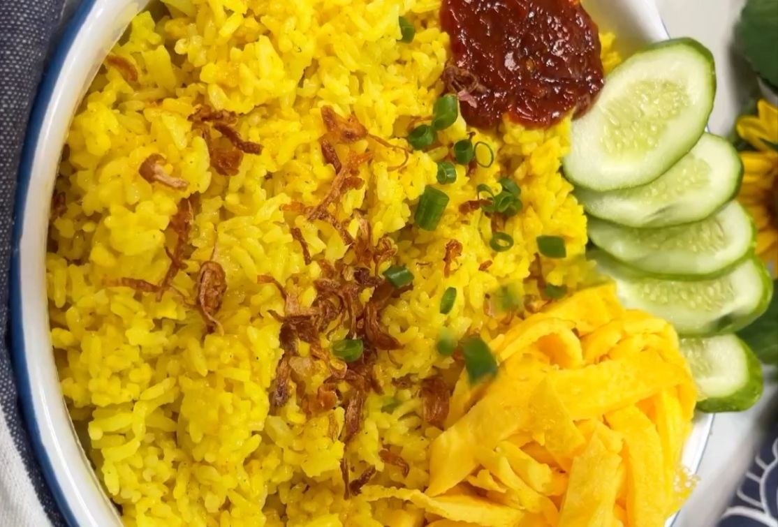Resep nasi kuning nusantara.