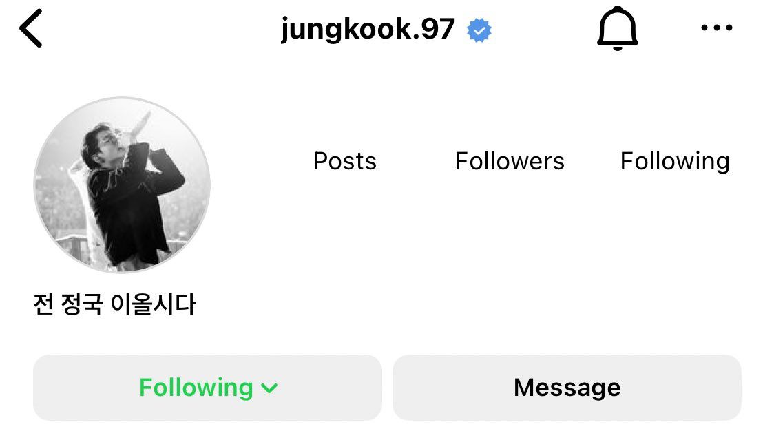 Akun Instagram Jungkook BTS yang Akan Dihapus