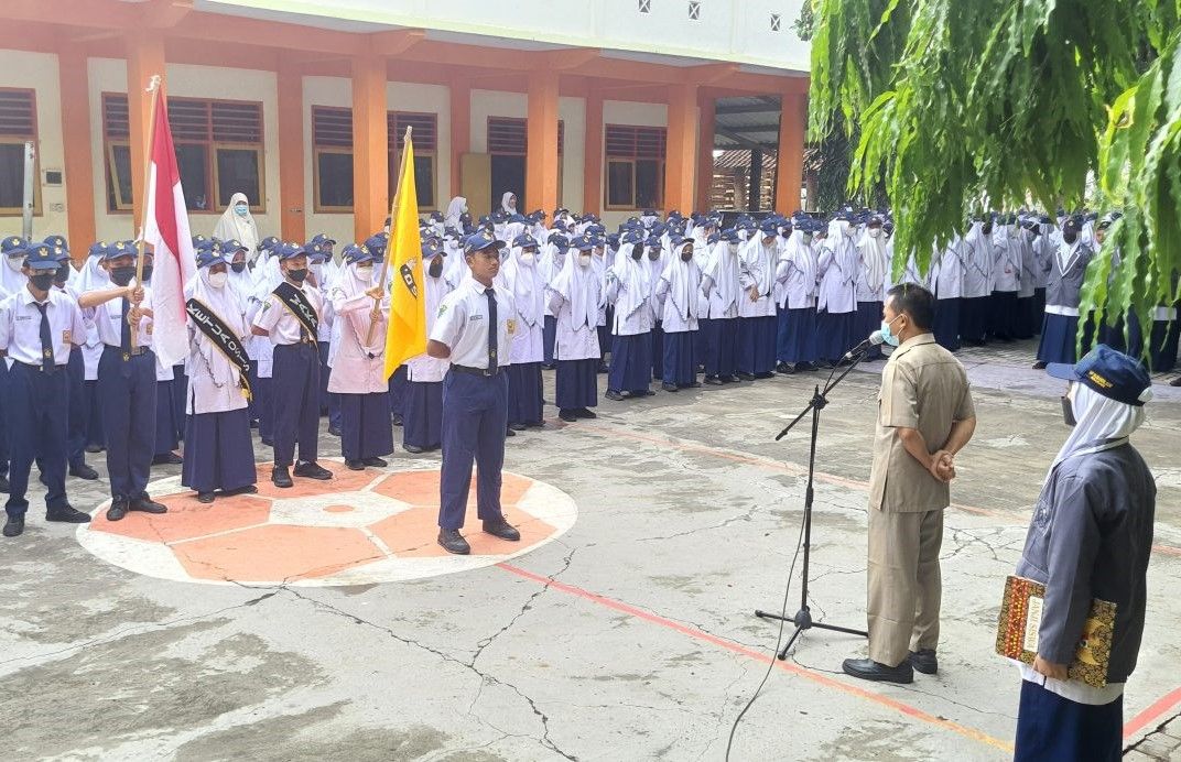 Siswa-siswi SMP Islam Baitul Izzah, Salah satu SMP favorit terbaik di Kabupaten Nganjuk, Jawa Timur