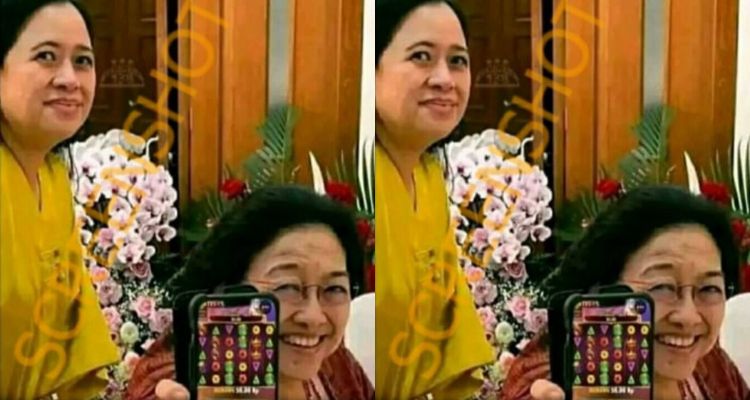 Puan Maharani dan Megawati Soekarnoputri dituding main judi slot.
