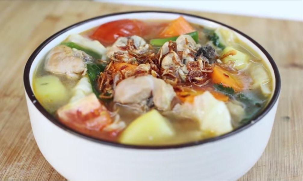 Resep sup ayam untuk berbuka puasa dan sahur