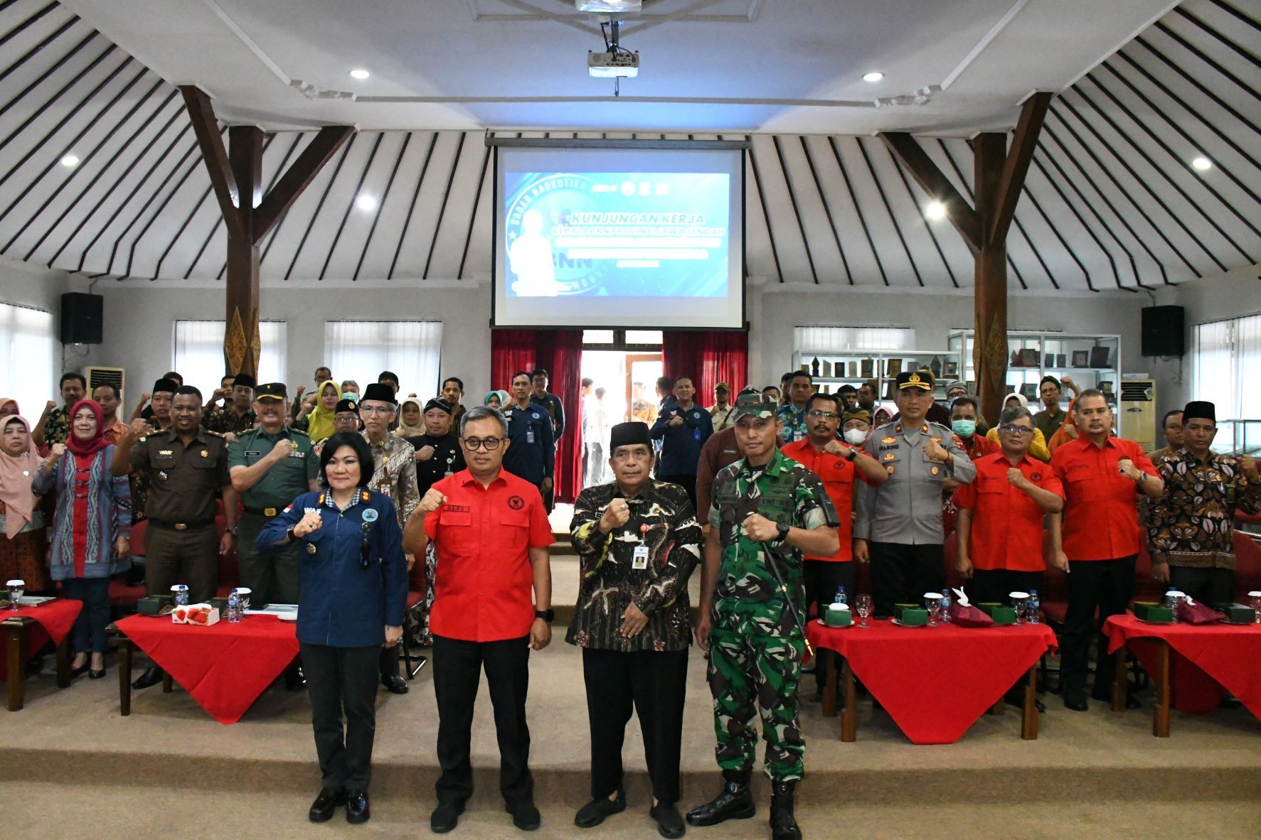 Wujudkan Desa Bersih Narkoba di Seluruh Kecamatan, Wabub Sudono Berharap Adanya Sinergitas