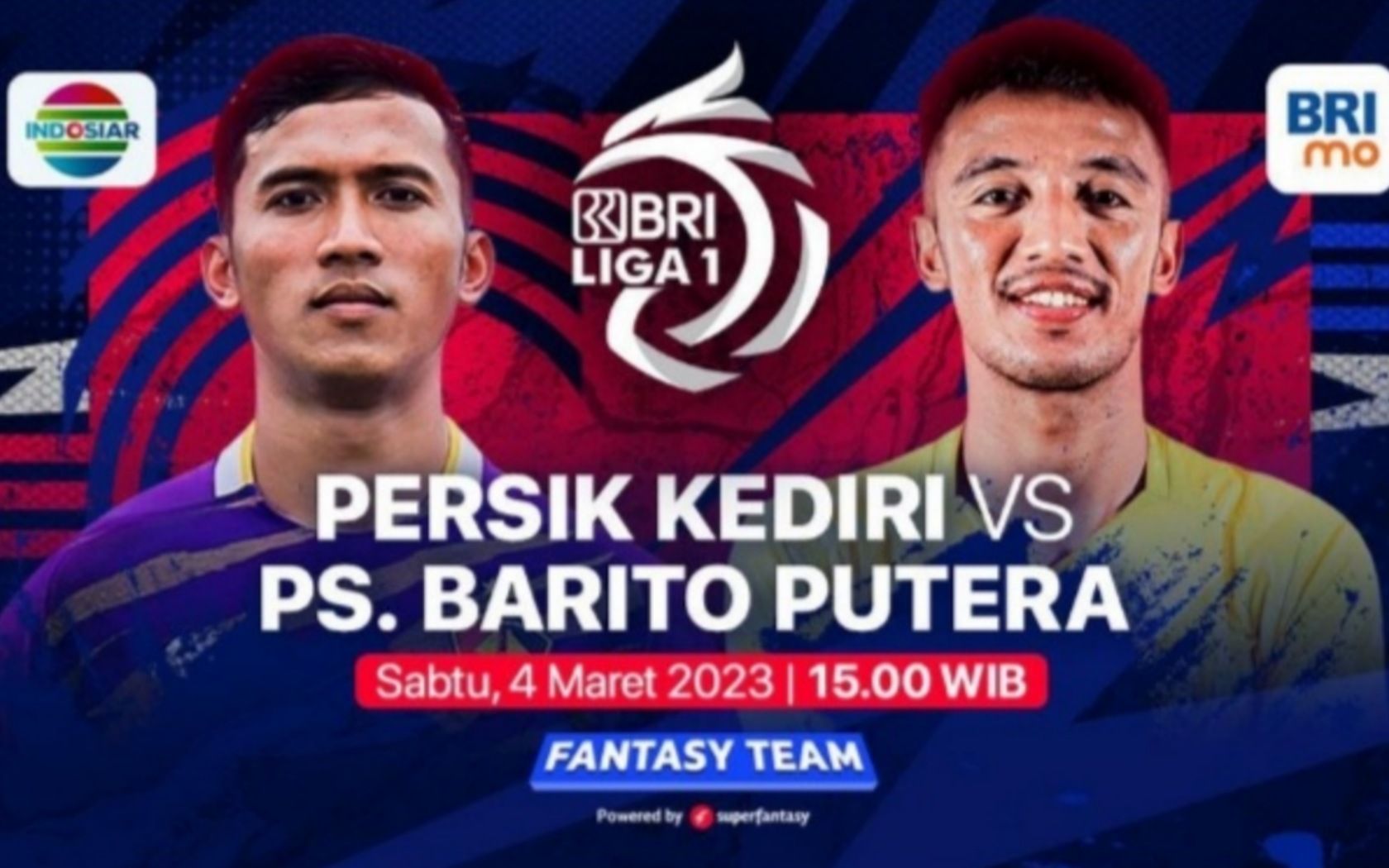 Prediksi formasi susunan pemain Persik Kediri vs Barito Putera pertandingan BRI Liga 1 pekan ke-28