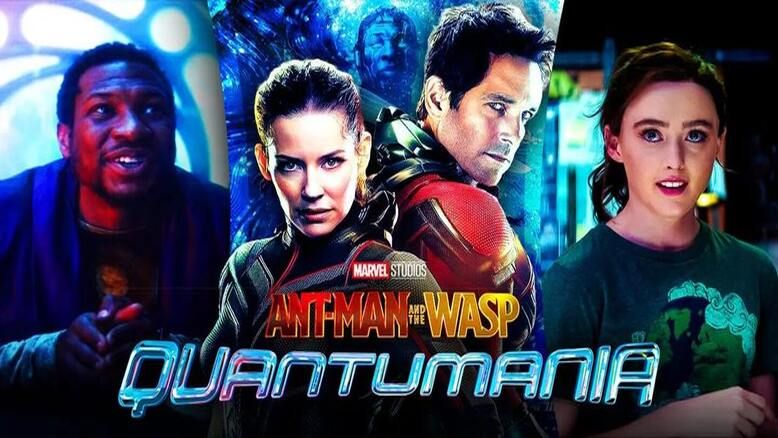 Poster film Ant-Man and The Wasp: Quantumania. 
