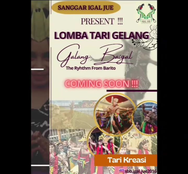 Festival Tari Gelang akan berlangsung di Kota Palangkaraya Kalimantan Tengah