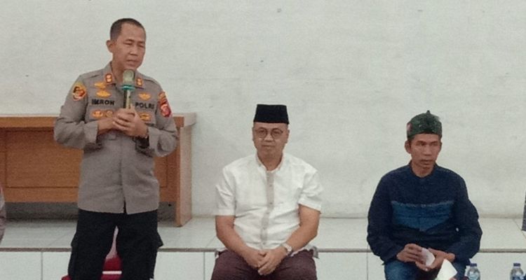 Jumat Curhat digelar Polresta Bandung di Desa Sukajadi, Kecamatan Soreang, Kabupaten Bandung, Jumat 3 Maret 2023 dipimpin Wakapolresta Bandung AKBP Imron Ermawan