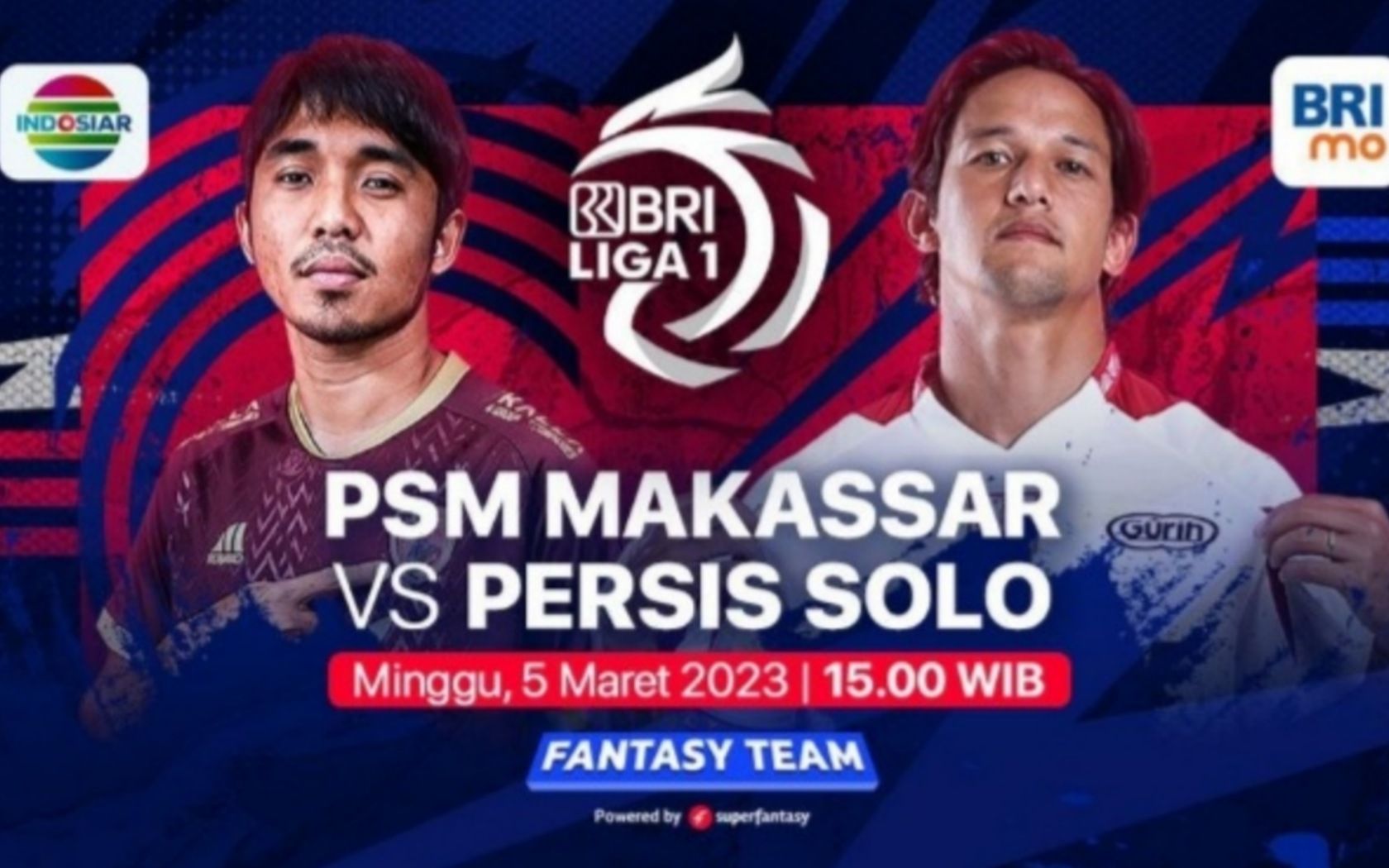 Prediksi formasi susunan pemain PSM Makassar vs Persis solo di pertandingan BRI Liga 1 hari ini