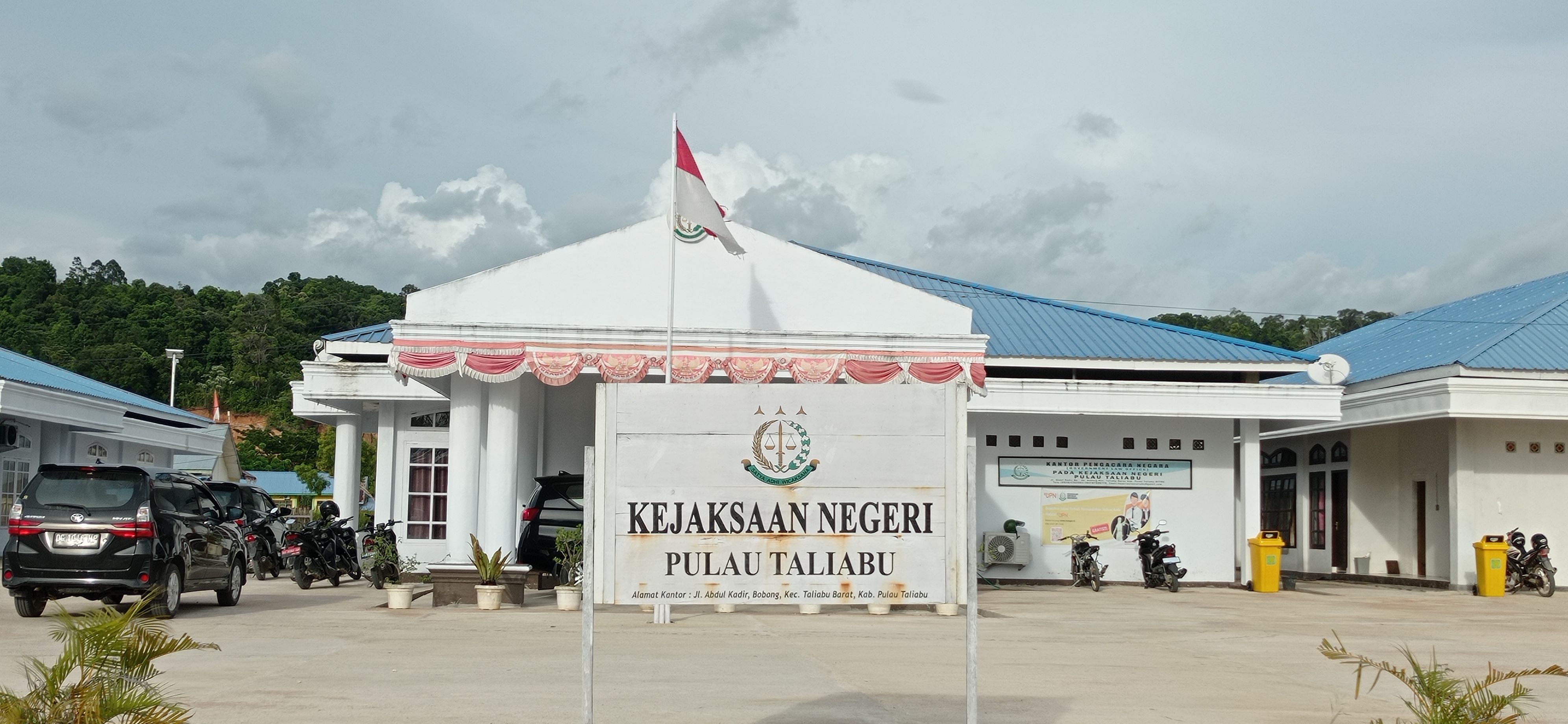 Kantor Kejaksaan Negeri Taliabu di Maluku Utara. 