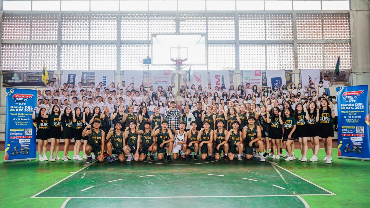 Foto: Roadshow Honda DBL di Sekolah Santu Petrus