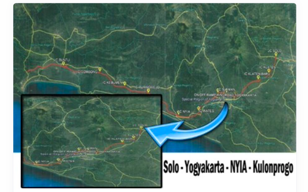 Ini info rute terbaru Tol Jogja - YIA yang lewati Sedayu - Bantul. Berapa harga pembebasan lahannya? Cek di sini.