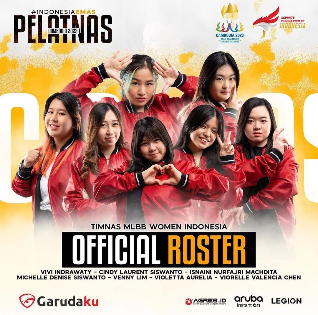 MLBB ladies Indonesia ke semifinal, Kalahkan Kamboja dan Filipina di fase grup A
