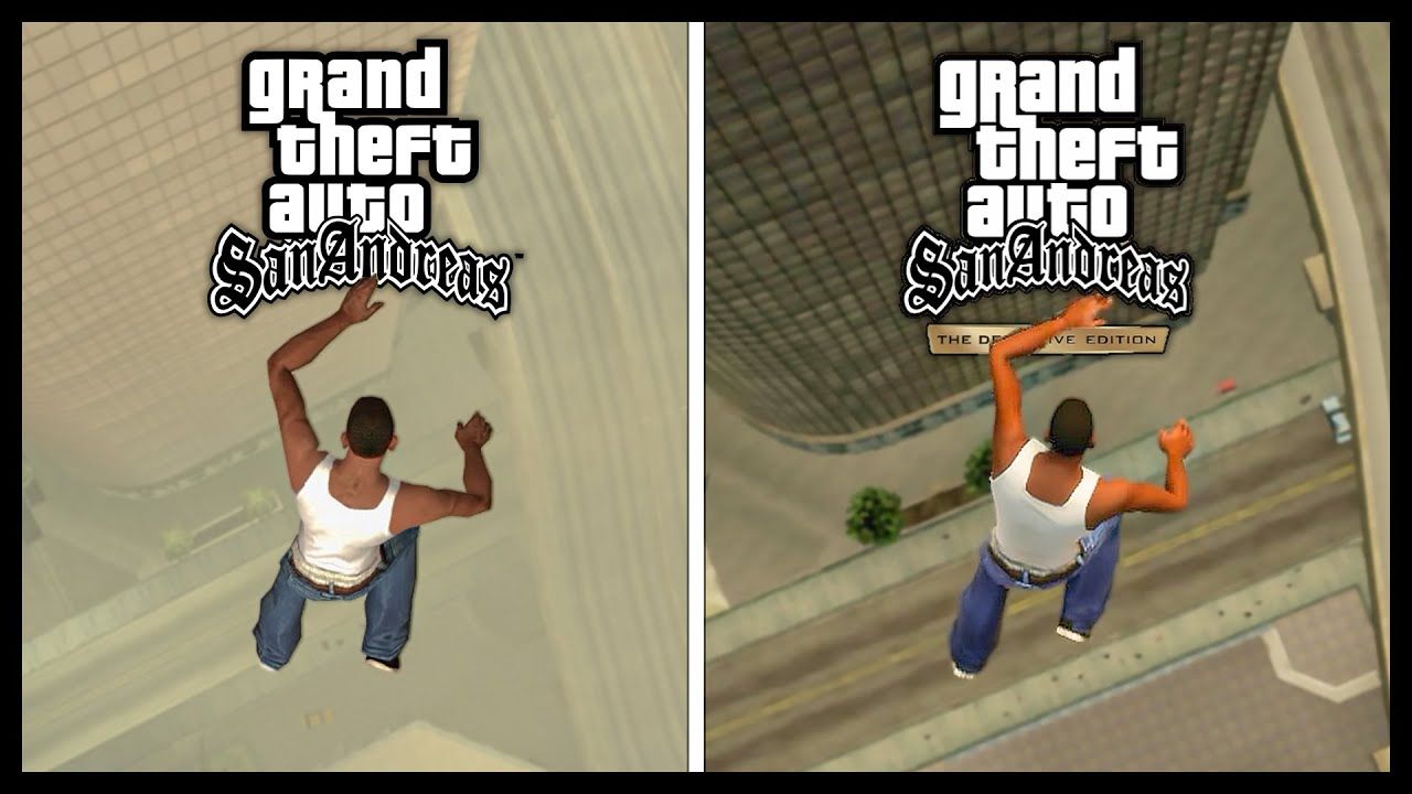 Perbedaan GTA San Andreas Original dengan Versi Trilogy Definitive Edition
