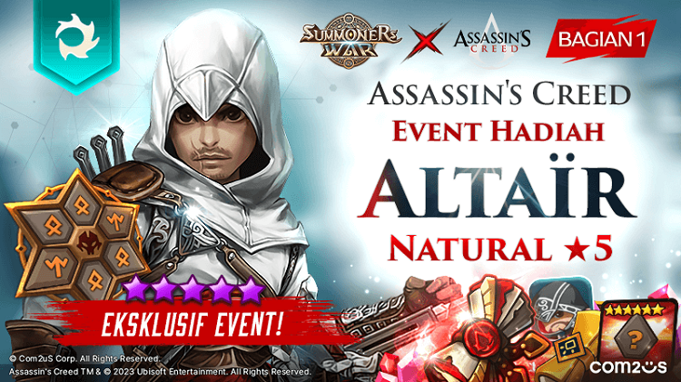 Event Summoners War x Assassin's Creed.