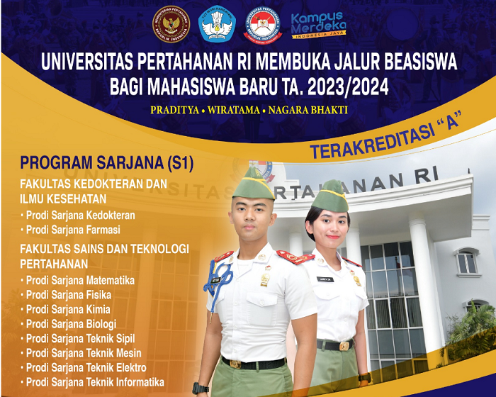 LINK Pengumuman Unhan 2023, Info Pengumuman Peserta TPS, TKBI & RIK Psikologi Mahasiswa Baru Unhan Ri 2023