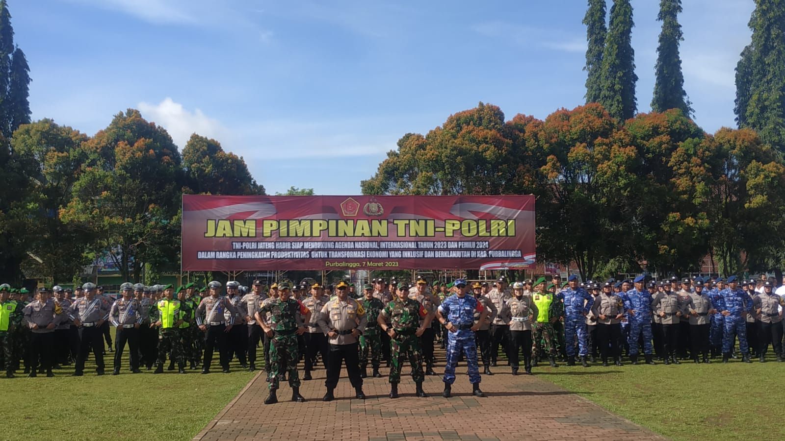 Makin Kompak! TNI-Polri di Purbalingga Tingkatkan Sinergitas