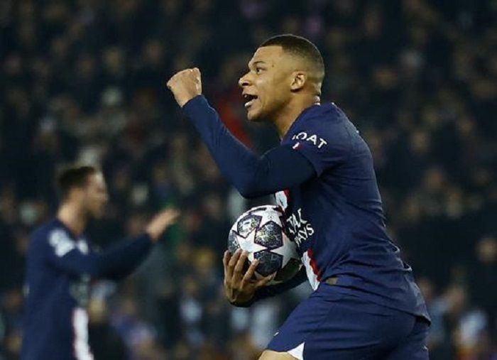 Pemain bintang PSG, Kylian Mbappe.
