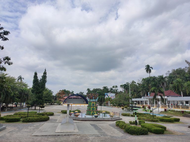 Alun - Alun Taman Merdeka Pangkalpinang Bangka Belitung.