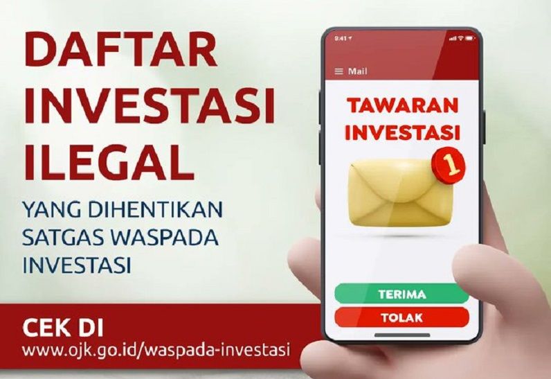 Daftar aplikasi investasi saham ilegal 