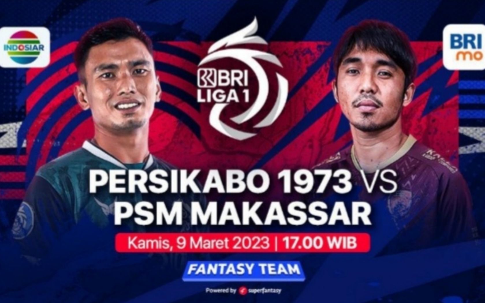 Link Live Streaming dan Prediksi Persikabo 1973 vs PSM Makassar pertandingan BRI Liga 1 hari ini
