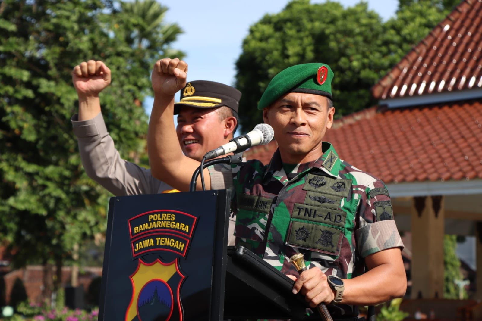 TNI-Polri di Banjarnegara Gelar Apel Jam Pimpinan, Tingkatkan Keamanan Wilayah