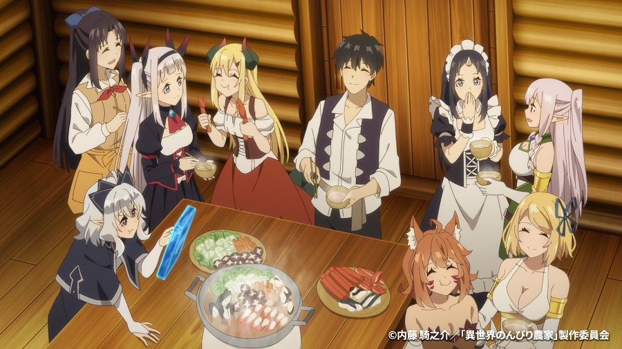 Nonton anime Isekai Nonbiri Nouka episode 10 sub indo gratis tayang di Bstation.