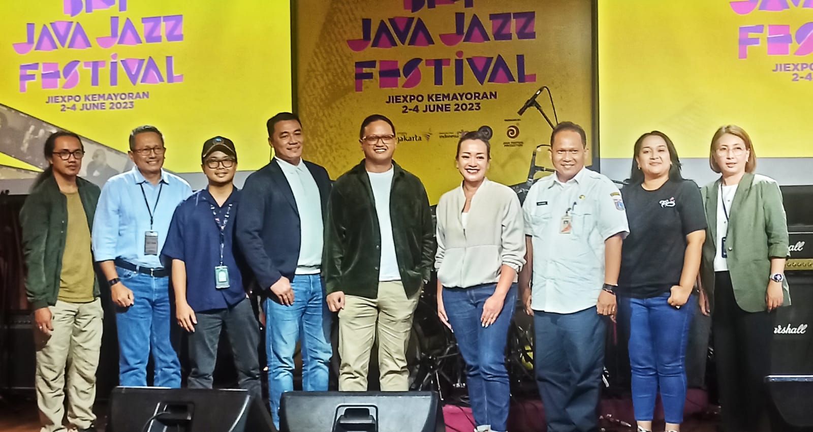 Konferensi Pers Jakarta International BNI Java Jazz Festival 2023 Di Hard Rock Cafe, Pacific Place, Jakarta