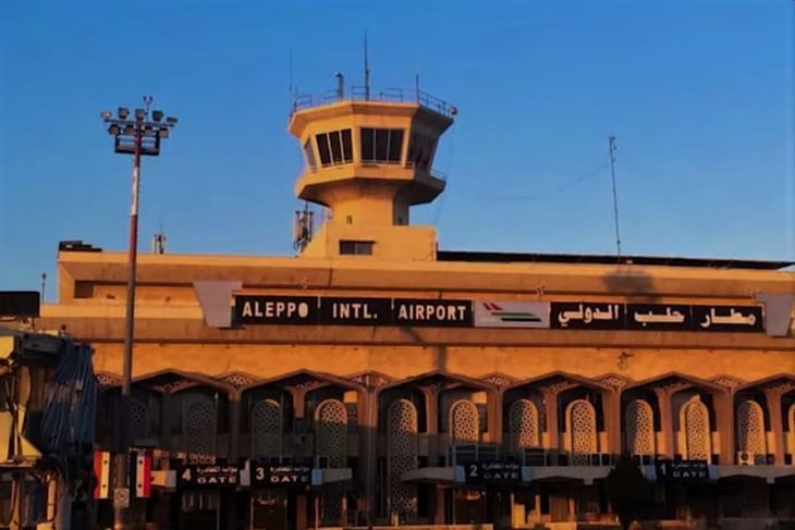 Bandara Aleppo di Suriah Jumat 10 Maret 2023 kembali beroperasi untuk pengiriman logistik bantuan korban gempa bumi Turki dan Suriah, pasca serangan udara pesawat tempur Israel Selasa 7 Maret 2023.