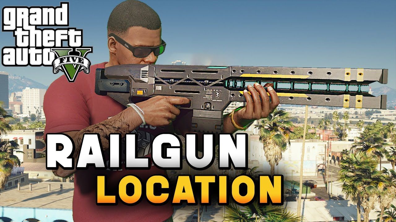 Railgun, salah satu senjata langka di game GTA 5 