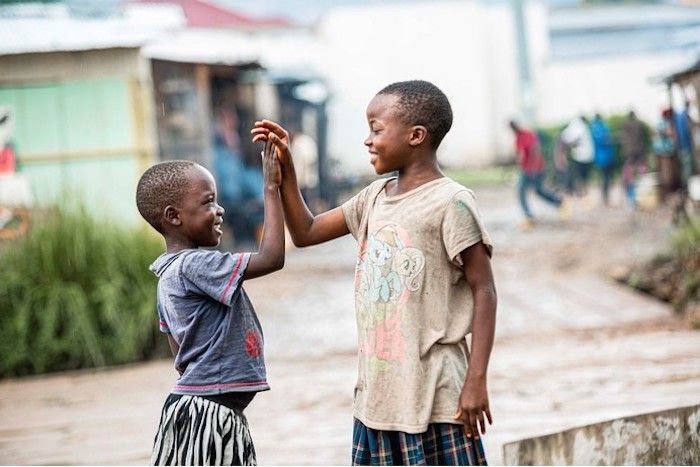 Anak-anak negara Burundi