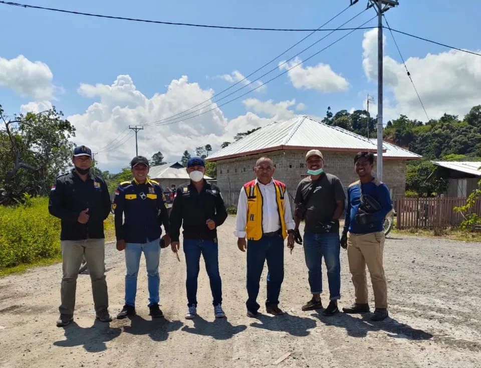 Dinas PUPR Taliabu dan BPJN Maluku Utara tinjau ruas jalan nasional