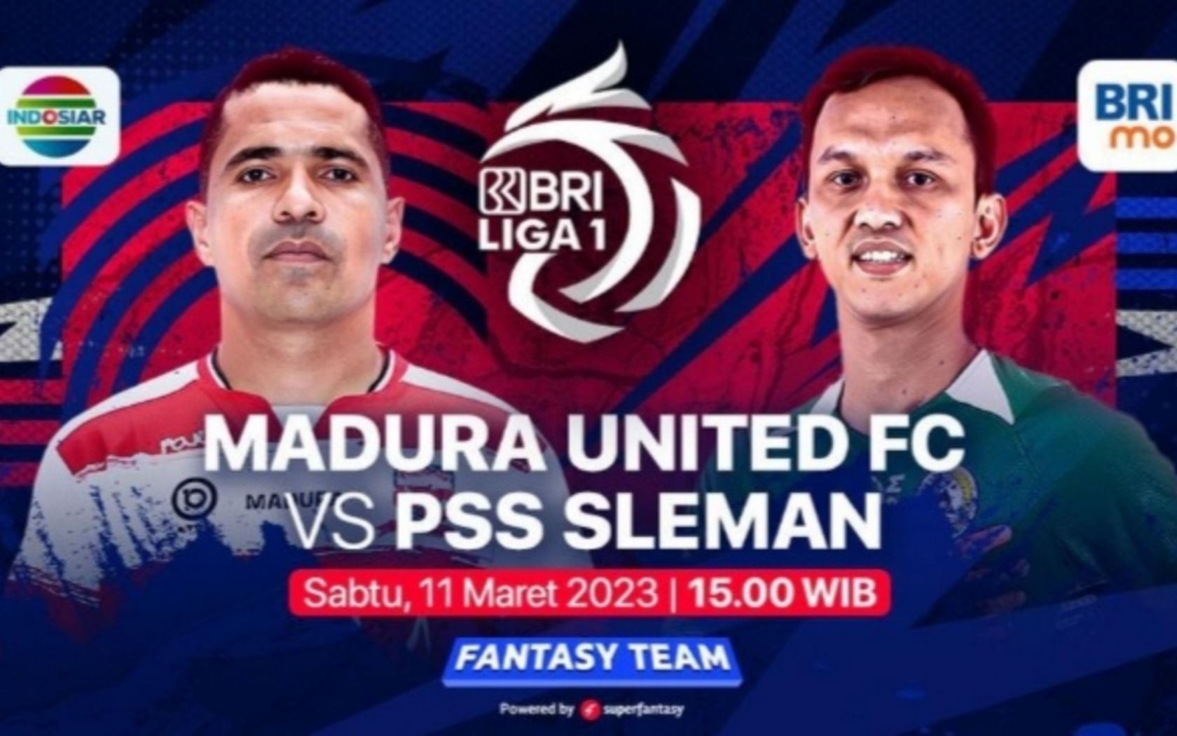 Prediksi formasi susunan pemain Madura United vs PSS Sleman pertandingan BRI Liga 1 hari ini