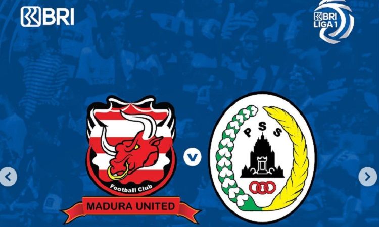 Link live streaming Madura United vs PSS Sleman hari ini, nonton siaran langsung BRI Liga 1 di Indosiar, cek di sini.
