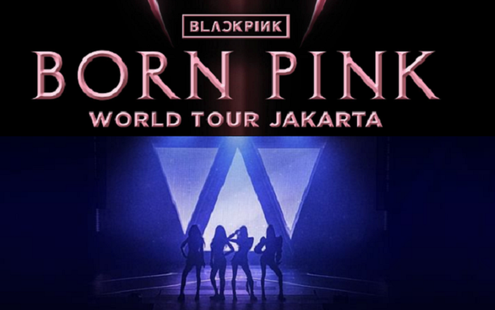 Konser BLACKPINK digelar di GBK Jakarta.
