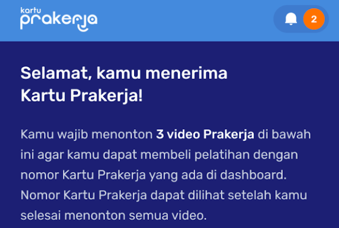 Cara daftar Kartu Prakerja Gelombang 50 dengan login dashboard www.prakerja.go.id, dan kapan Kartu Prakerja Gelombang 50 ditutup.