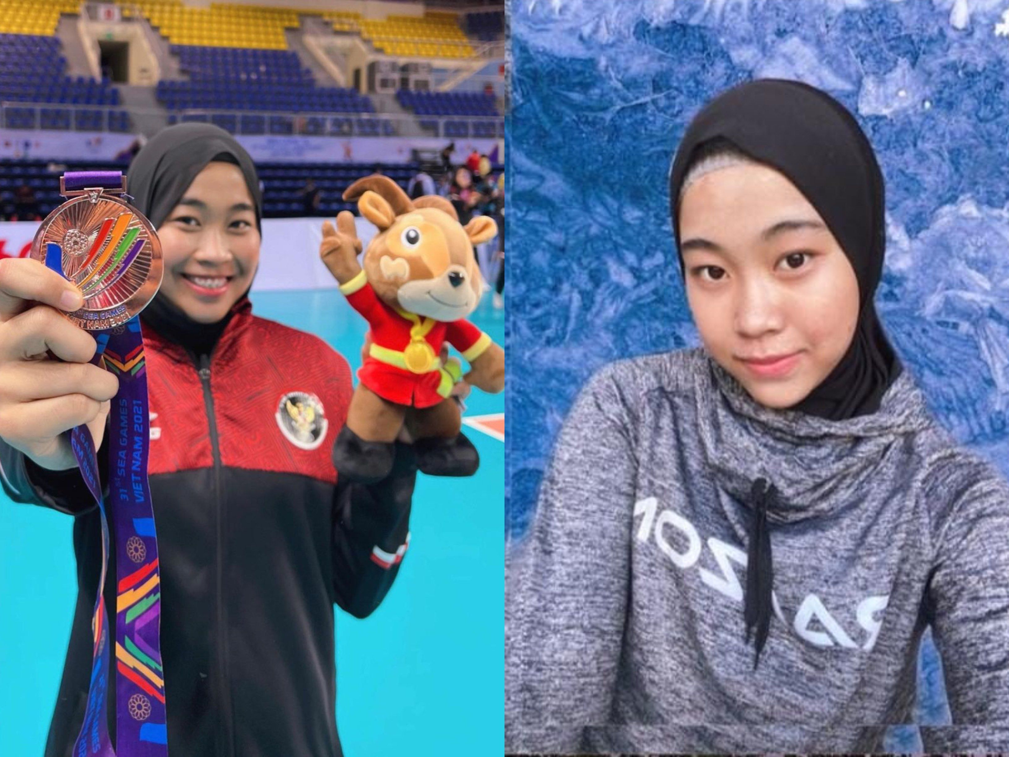 10 Potret Dita Azizah Atlet Bola Voli Proliga 2023 Jakarta Pertamina Fastron, Si Imut Pacar Farhan Halim/Instagram @ditaazzzz