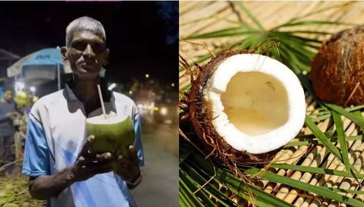 Balakrishnan Palayi dan kelapa.*  