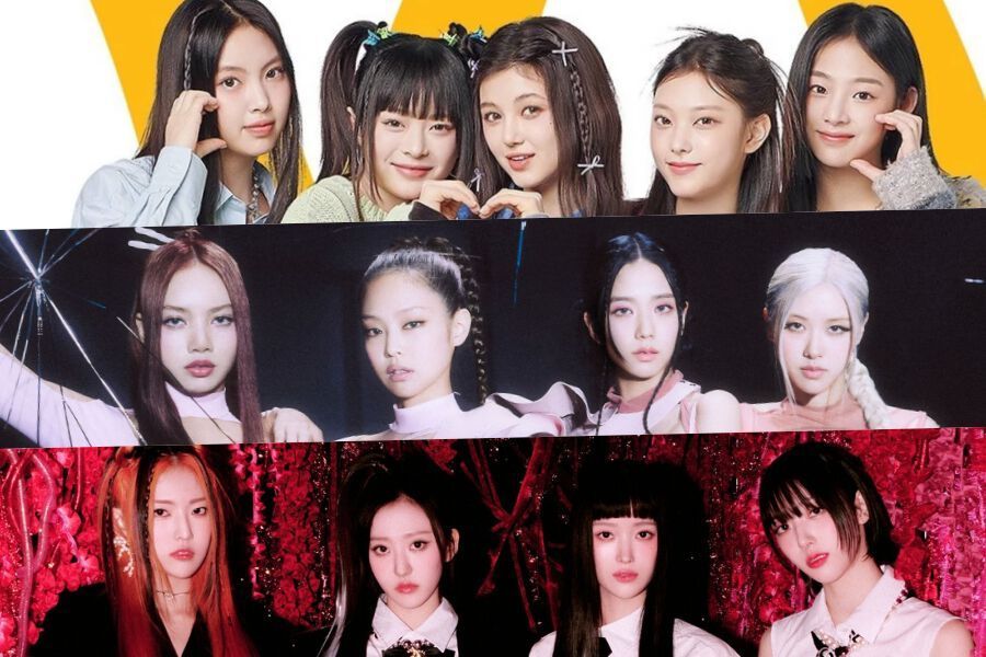 Top 30 Girlband KPop Terpopuler Maret, NewJeans Duduki Puncak 4 Bulan Berturut-turut, Dipepet BLACKPINK