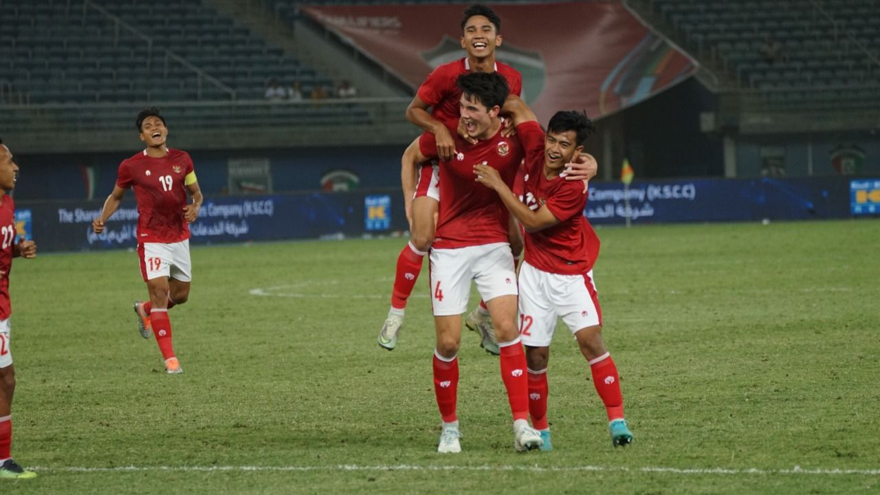 TIMNAS senior saat bertanding untuk babak kualifikasi Asian Cup 2023