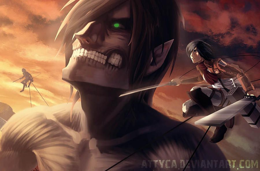 Attack on Titan season 4 part 3 episode 2./ www.deviantart.com/attyca  