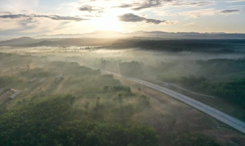 Ilustrasi Tol Getaci, akankah dibangun terowongan dalam desain proyek ini? Yang pasti akan ada jalan layang dengan total 22,26 kilometer