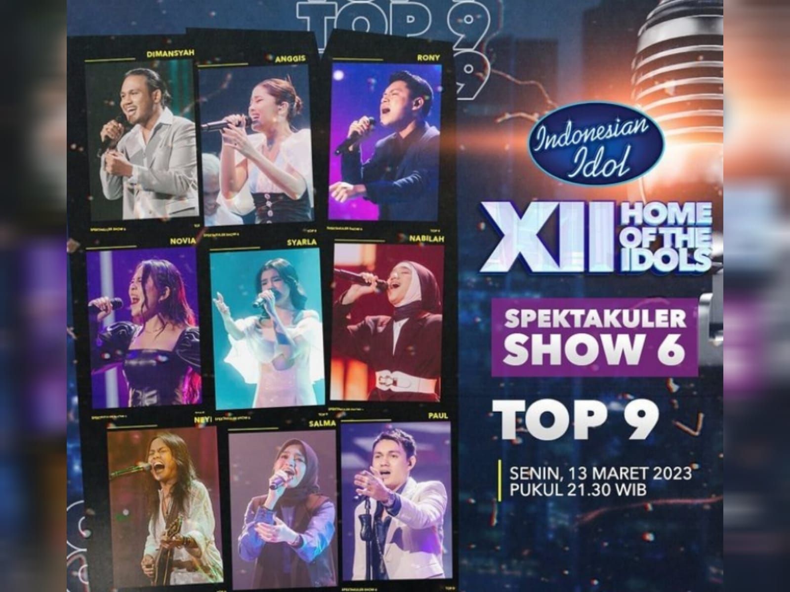 Link Live Streaming Indonesian Idol 2023 Top 9, Senin 13 Maret 2023