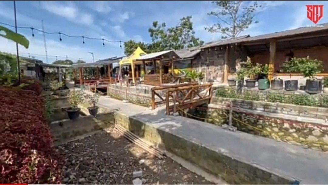 Cafe dan Resto Kampoeng Sawah, tempat wisata kuliner ciamik unik di Balaraja, Tangerang Banten/tangkapan layar youtube/channel SBJ_OFFICIAL