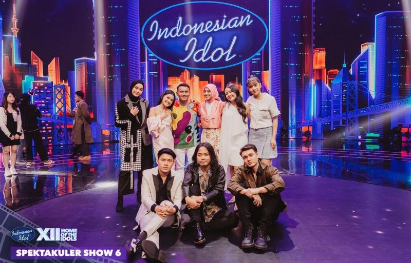 Daftar Top 8 Indonesian Idol babak Spektakuler Show 7