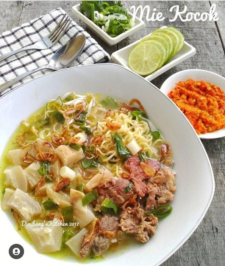 Tempat Makan Mie Kocok Enak di Cimahi. / instagram corygrahani