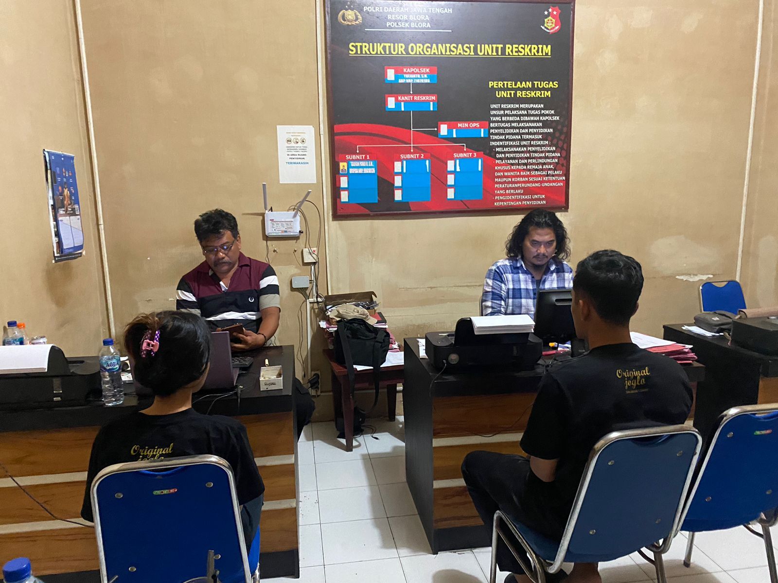 Pasangan asal Blora diamankan polisi gara-gara curi kotak amal dan kabur ke Rembang