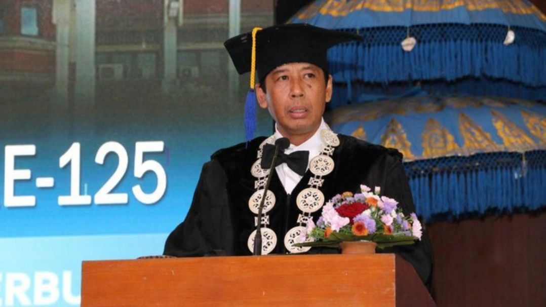 Rektor Universitas Udayana Bali, I Nyoman Gede Antara 