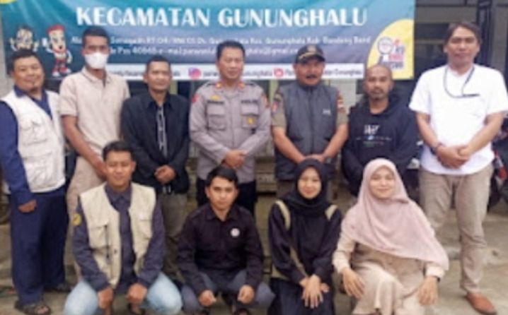 Panwaslu Gununghalu Kabupaten Bandung Barat (KBB) siap patroli pengawasan kawal hak pilih Pemilu 2024. 