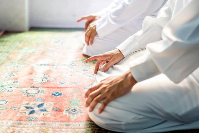 Ilustrasi -  bacaan niat sholat tarawih sendirian dan berjamaah ketika Ramadhan